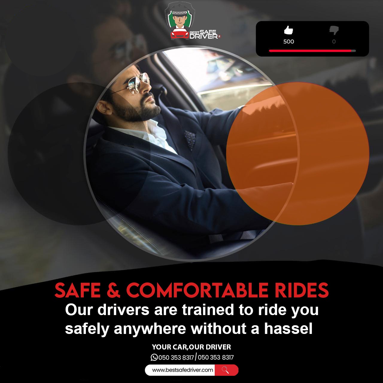 Best Safe Driver-Chauffeur Services in Dubai