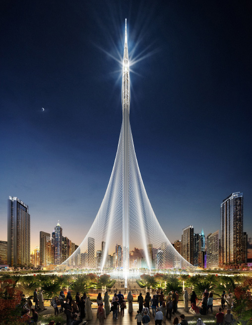 new mega  projects
Dubai Creek Tower